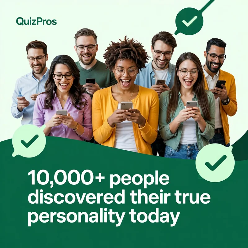 Personality Quizzes — colourful character illustration